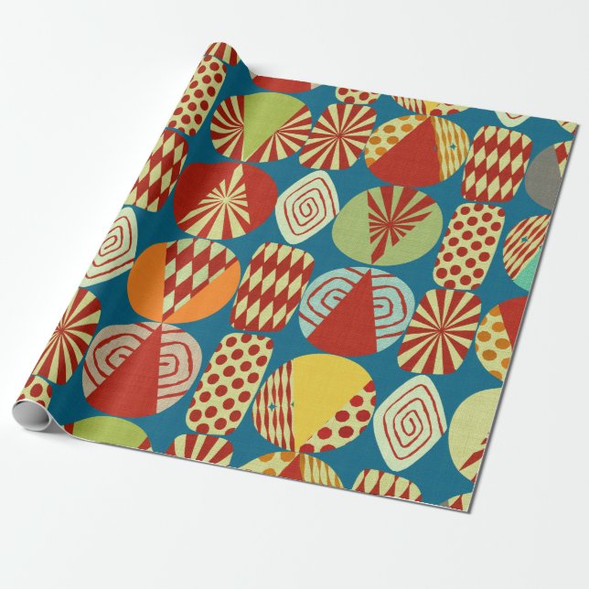 Weihnachtsdekorationen Geschenkpapier (Ungerollt)