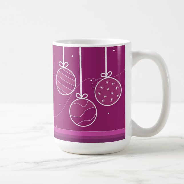 Weihnachtsdekorationen Kaffeetasse (Rechts)