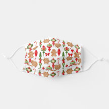 Weihnachtsdekorationen Lebkuchen Bonbons
