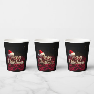 Weihnachtsdekorationen Pappbecher