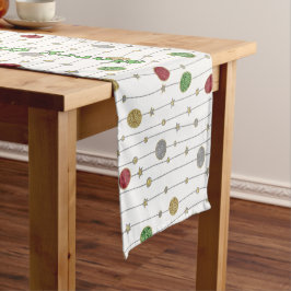 Weihnachtsdekorationen Personalisieren 14 x 72 Kurzer Tischläufer