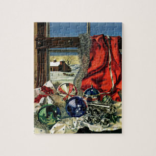 Weihnachtsdekorationen Puzzle