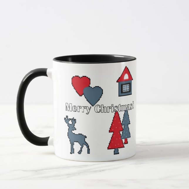 Weihnachtsdekorationen Tasse (Links)