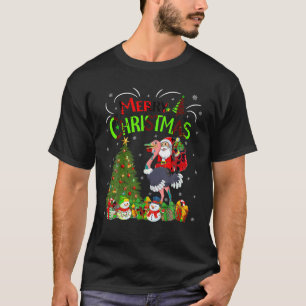Weihnachtsdekorationen Tree Lights Santa Riding St T-Shirt