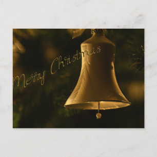 Weihnachtsdekorationsglocke Postkarte
