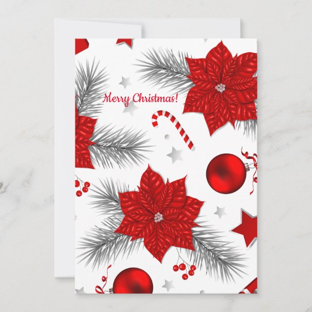 Weihnachtsdekorationsmuster (Vorderseite)