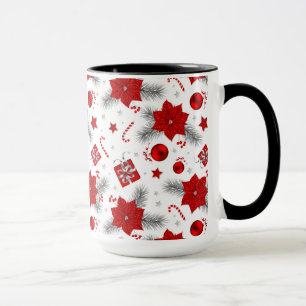 Weihnachtsdekorationsmuster Tasse