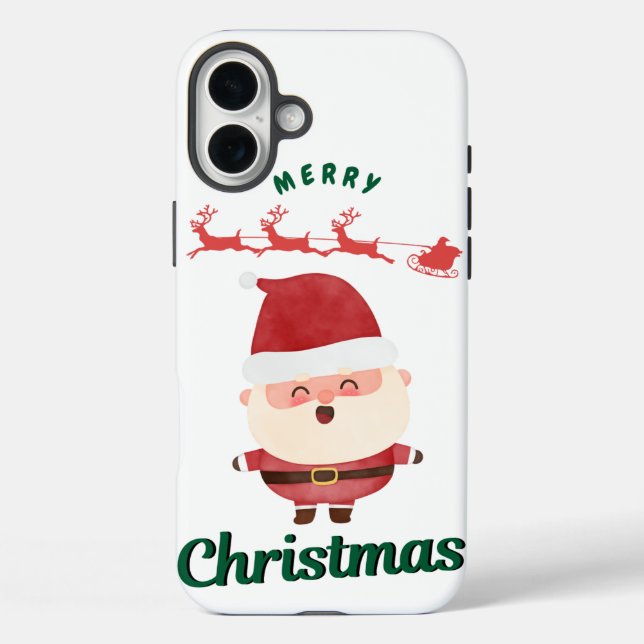 Weihnachtsdesign 7 Case-Mate iPhone hülle (Rückseite)