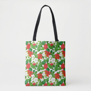 Weihnachtsdesign auf der Totentasche