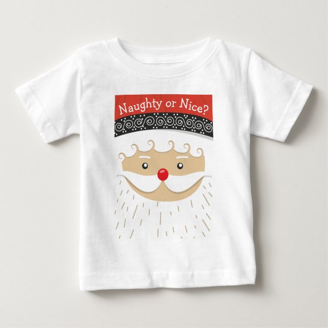 Weihnachtsdesign Baby T-shirt (Vorderseite)