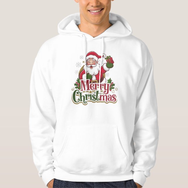 Weihnachtsdesign - Ideal für Ferien Hoodie (Vorderseite)