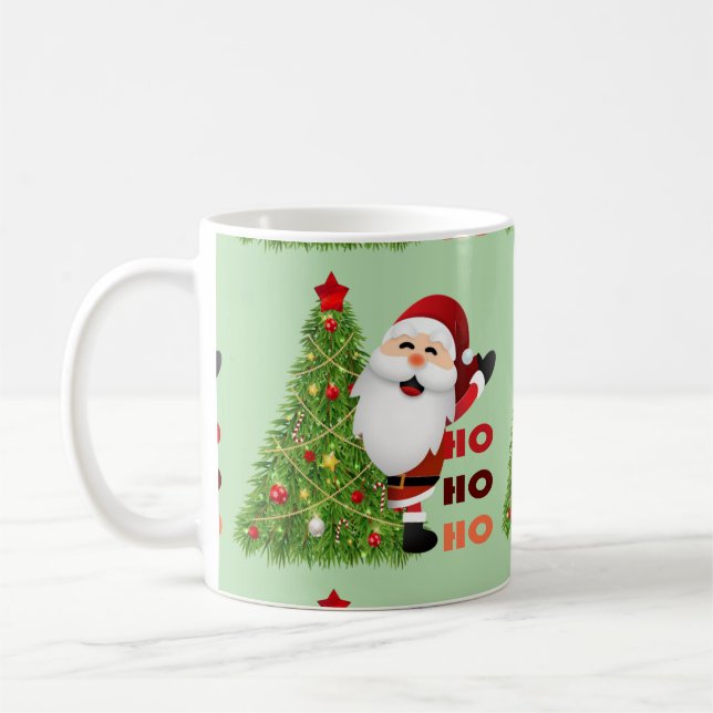 Weihnachtsdesign Kaffeetasse (Links)