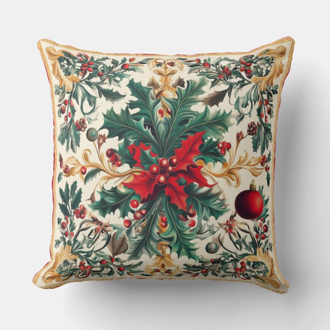 Weihnachtsdesign Kissen (Vorderseite)