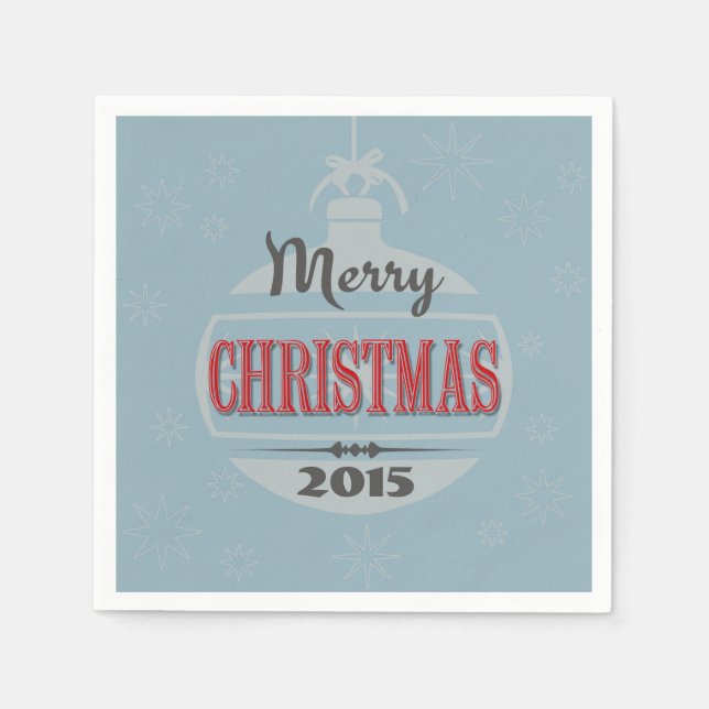 Weihnachtsdesign Serviette (Vorderseite)