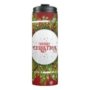 Weihnachtsdesign Thermosbecher