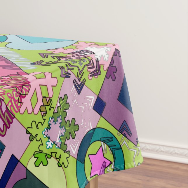 Weihnachtsdesign Tischdecke (Beispiel)