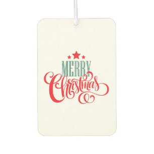 Weihnachtsdesign und Sterne Autolufterfrischer