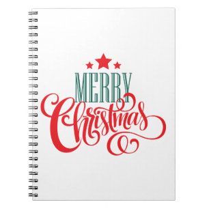 Weihnachtsdesign und Sterne Notizblock