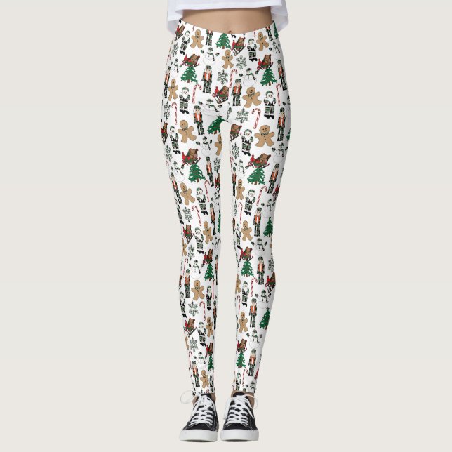 Weihnachtsdesign, Urlaub, Leggings (Vorderseite)