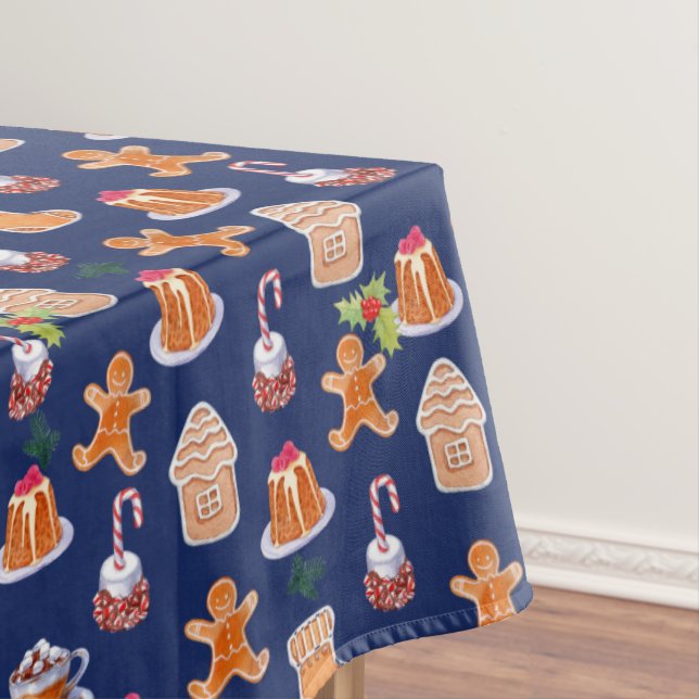 Weihnachtsdesserts Tischdecke (Beispiel)