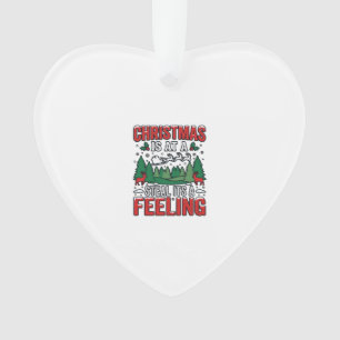 Weihnachtsdiebstahl Es Ist Ein Gefühl Rentier Schl Ornament