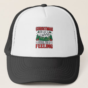 Weihnachtsdiebstahl Es Ist Ein Gefühl Rentier Schl Truckerkappe