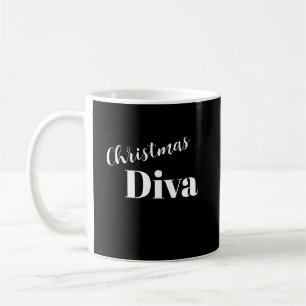Weihnachtsdiva Opernsängerin Musikerin Festlich Xm Kaffeetasse