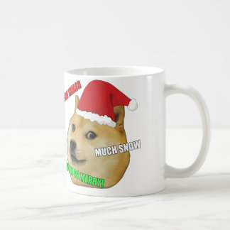 WeihnachtsDoge Meme Tasse