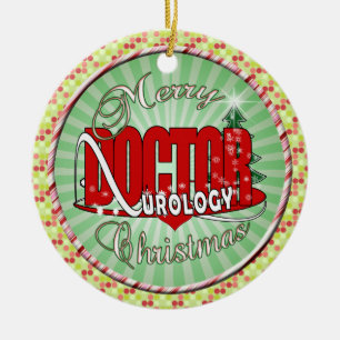 WEIHNACHTSdoktor UROLOGY UROLOGIST Keramikornament