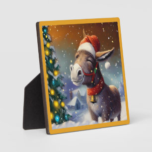 WeihnachtsDonkey 1 Fotoplatte