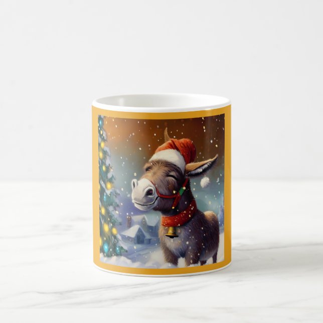 WeihnachtsDonkey 1 Kaffeetasse (Mittel)
