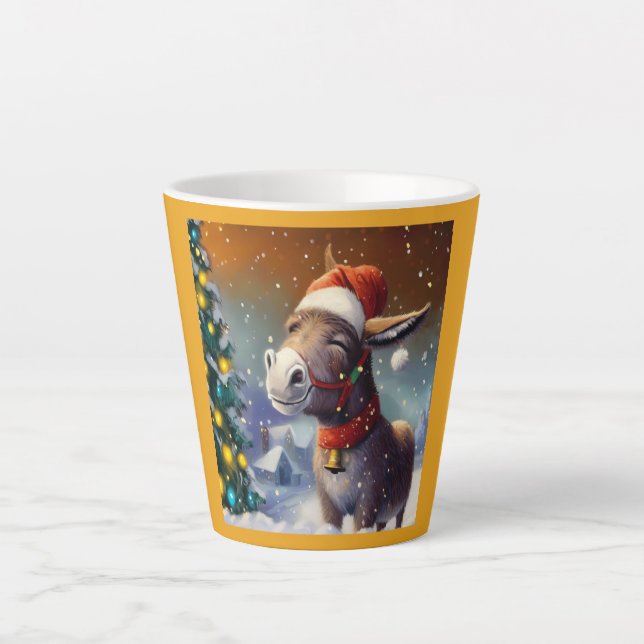 WeihnachtsDonkey 1 Milchtasse (Vorderseite)