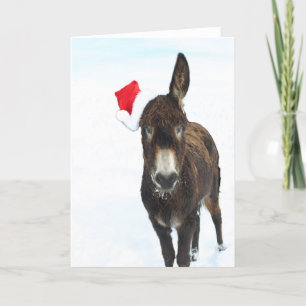 WeihnachtsDonkey Feiertagskarte