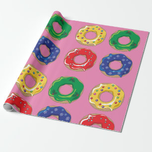 WeihnachtsDonuts Geschenkpapier