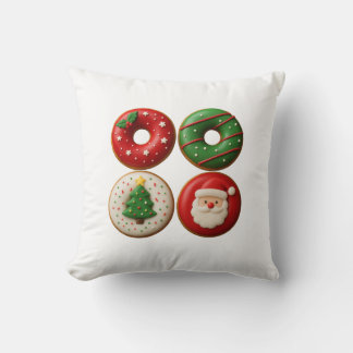 Weihnachtsdonuts – Kissen