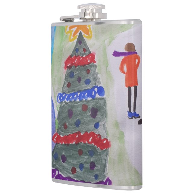 Weihnachtsdorf Flachmann (Links)