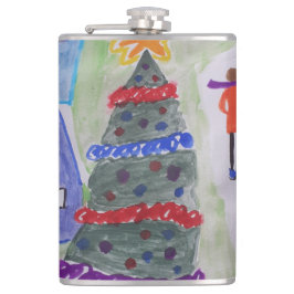 Weihnachtsdorf Flachmann