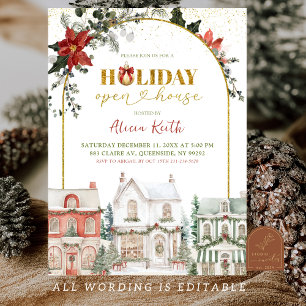 Weihnachtsdorf Holiday Open House Einladung