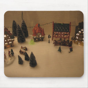 Weihnachtsdorf Mousepad
