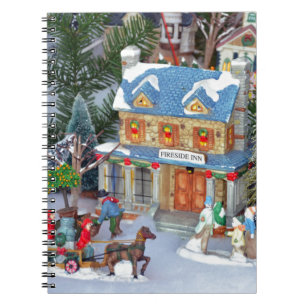 Weihnachtsdorf Notizblock