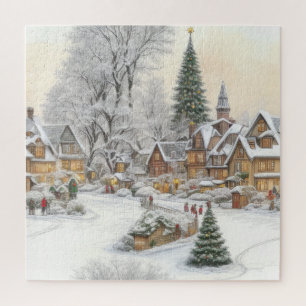 Weihnachtsdorf Puzzle