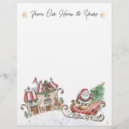 Weihnachtsdorf Santa Prestige Letterhead Briefbogen