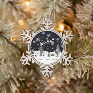 Weihnachtsdorf Snowflake Ornament