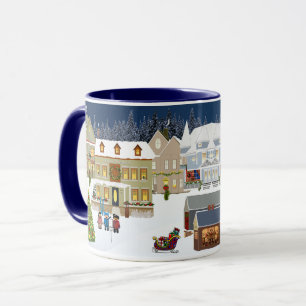 Weihnachtsdorf-Tasse Tasse