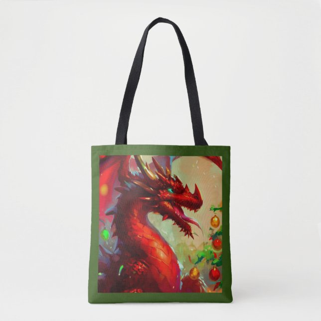 Weihnachtsdrache 1 (Vorderseite)