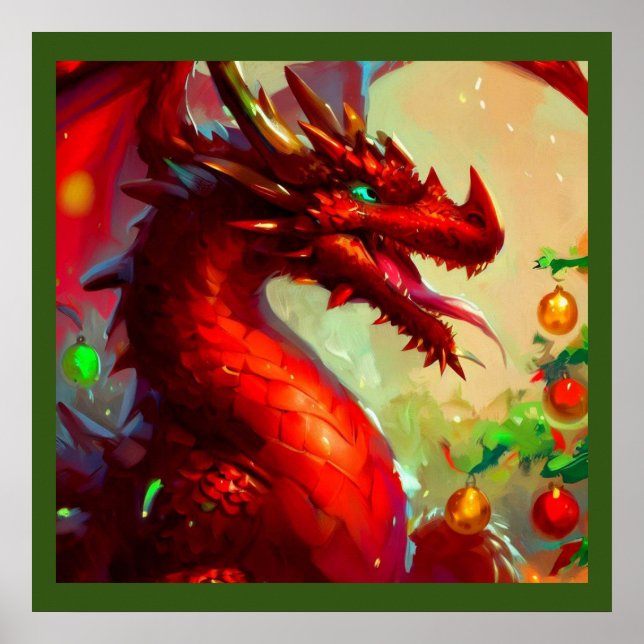 Weihnachtsdrache 1 poster (Vorne)