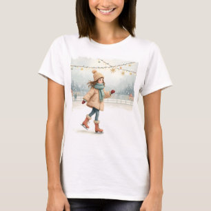 Weihnachtsdruck-T - Shirt