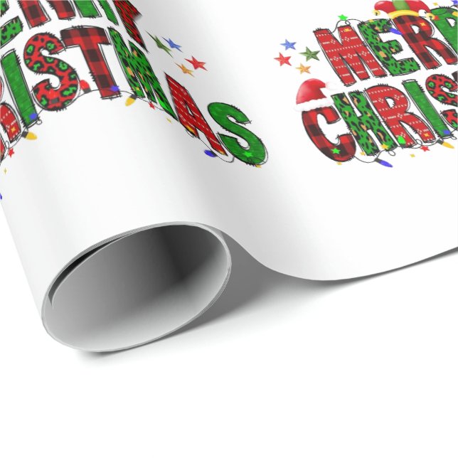 Weihnachtsdrucke Geschenkpapier (Rolleneckpunkt)
