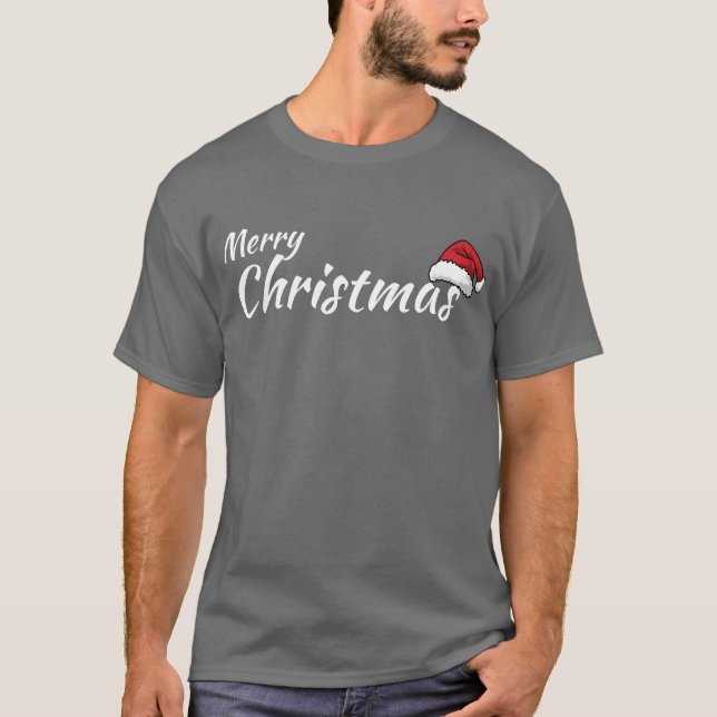 Weihnachtsdrucker T - Shirt - Feierabend (Vorderseite)