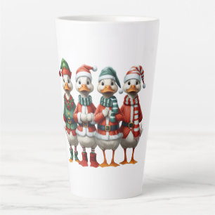 Weihnachtsduck Familienfeiertag Dekoration Milchtasse